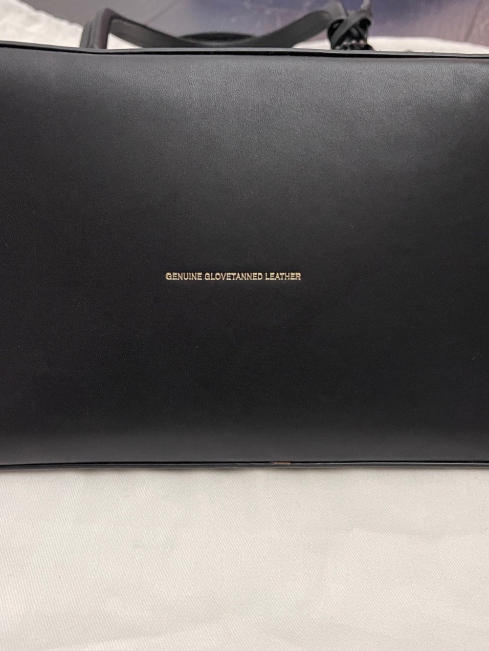 Coach Cooper Carryall 22821 Black Leather Satchel Tote Crossbody No Strap w/tag - Picture 5 of 16